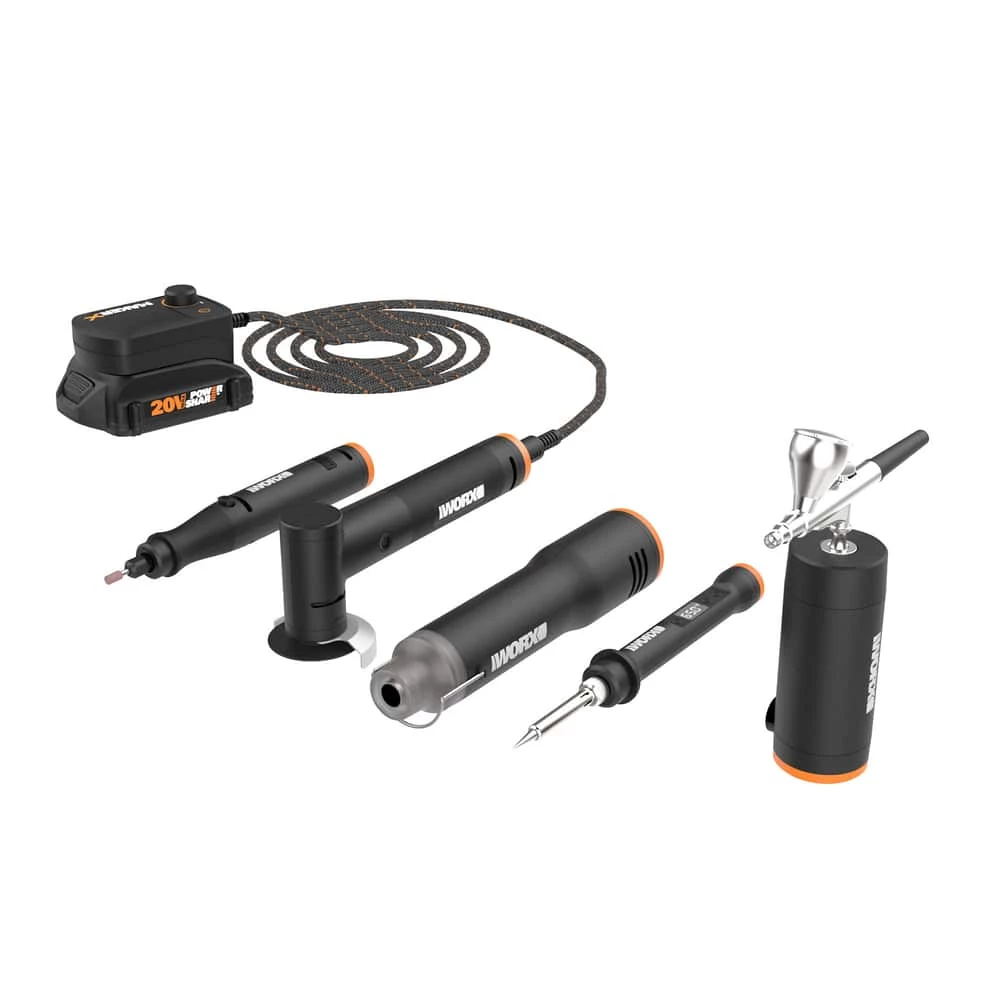WORX WX997L MAKERX 20V 5-Tool Combo Kit 1 WORX WX997L MAKERX 20V 5-Tool Combo Kit