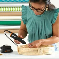 WORX WX746L.9 MAKERX 20V Hot Glue Gun (Tool Only) -Worx Sales Store worx makerx20v gl gn 293bcf21 6843 4c99 9688 88a2aa8237d7