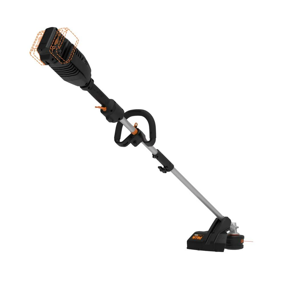 WORX Nitro Power Share 40V Cordless Attachment-Capable String Grass Trimmer, Tool Only, 15-in 5 WORX Nitro Power Share 40V Cordless Attachment-Capable String Grass Trimmer, Tool Only, 15-in - Image 5