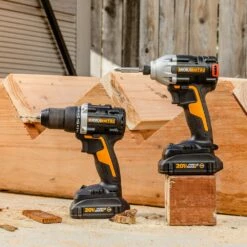 WORX WX971L Nitro 20V Lithium Ion Brushless Cordless Hammer Drill & Impact Driver Combo Kit -Worx Sales Store worx nitro bl 20v 1 2 hmr drl and 1 4 imp cmb kt c724ea45 4522 4641 b6ca 159e1812d7b3