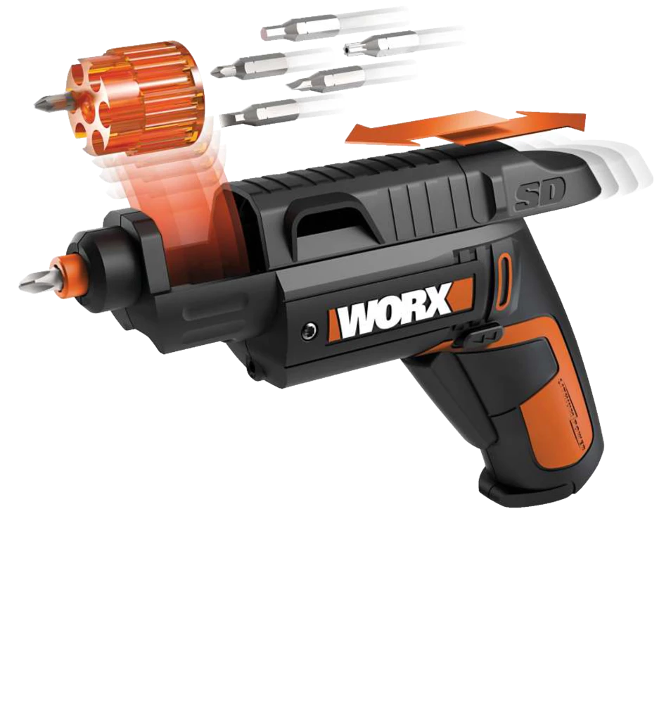 WORX Max Li-Ion SD Semi-Automatic Cordless Screwdriver, 4 V 3 WORX Max Li-Ion SD Semi-Automatic Cordless Screwdriver, 4 V - Image 3