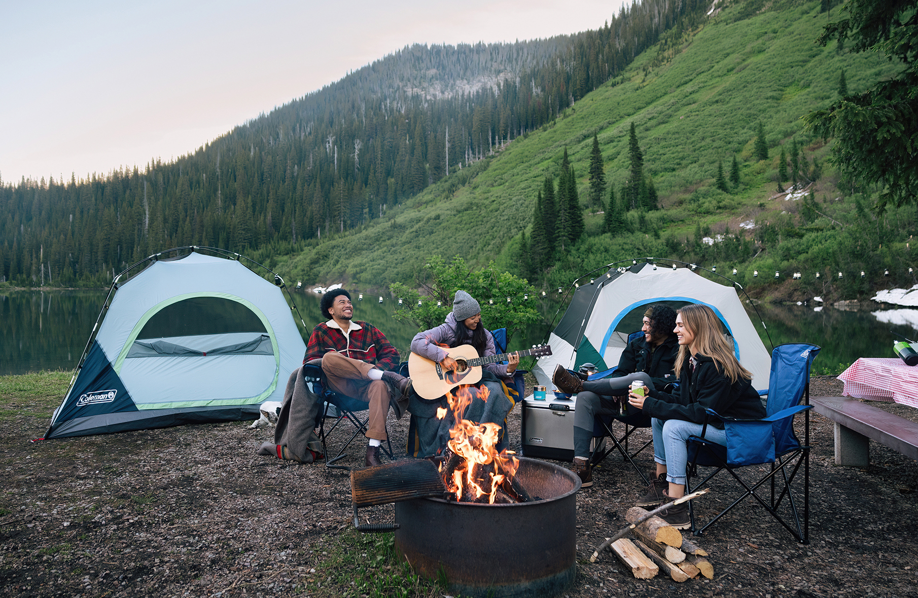 Coleman Sales Store -Worx Sales Store toic shot 03 nightimecampfire 236 edit denoiseai low light